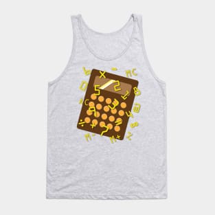 Shattering Numbers from a Calculator Tank Top